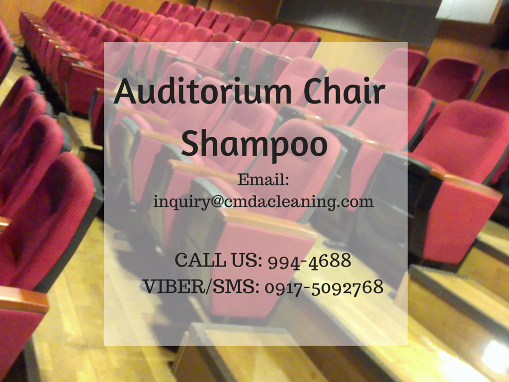Auditorium Chair Shampoo